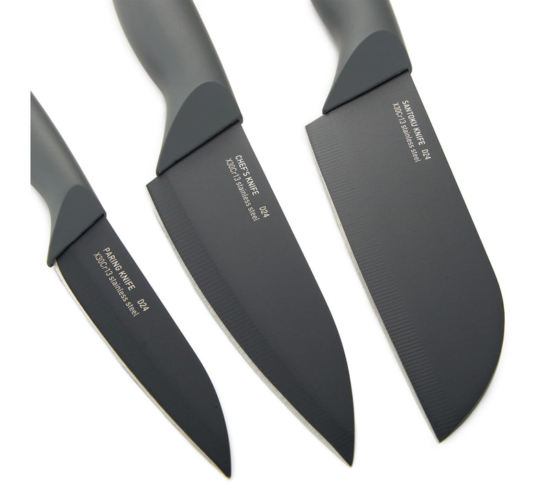 BergHOFF DiNA Vector Nonstick Stainless Steel Chef's Knife, 5" — View 3