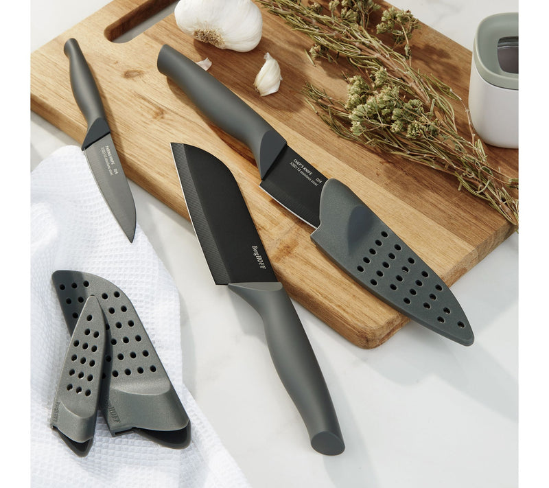 BergHOFF DiNA Vector Nonstick Stainless Steel 6Pc Knife Set — View 4