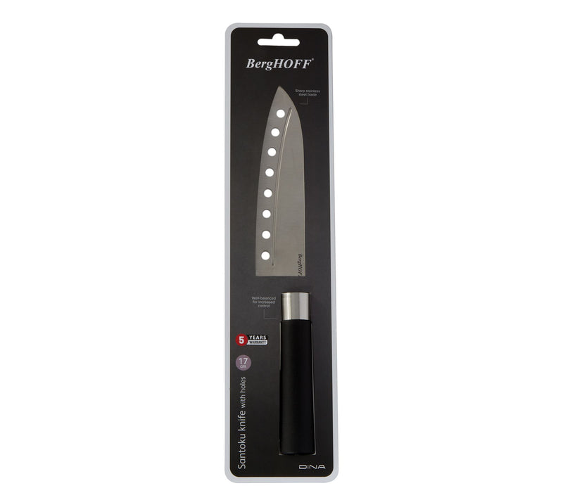 BergHOFF DiNA Codon Santoku Knife with Holes, 6.75" — View 7