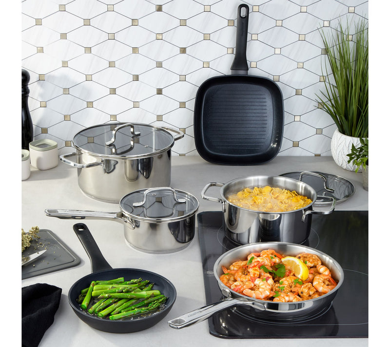 BergHOFF DiNA Helix Recycled 9pc Cookware Set — View 2