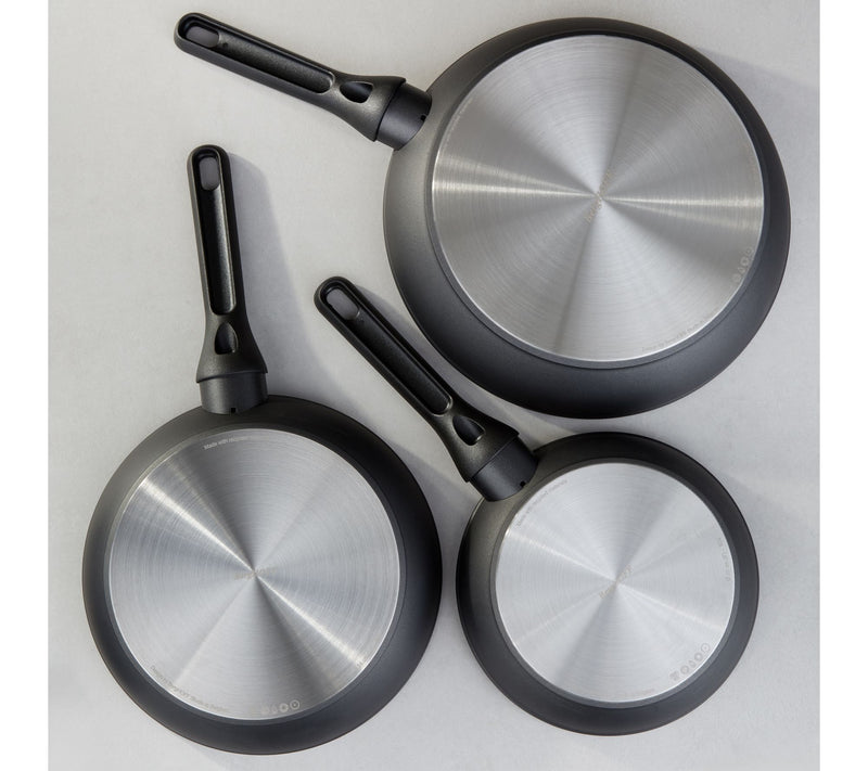 BergHOFF DiNA Helix 3pc Nonstick Ceramic Fry Pan Set — View 2