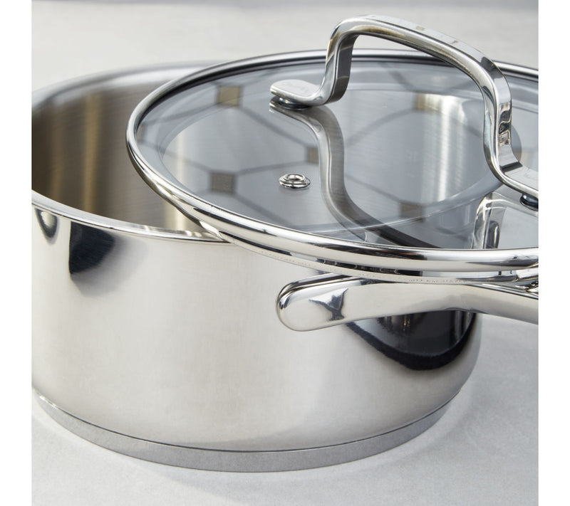 BergHOFF DiNA Helix 18/10 Stainless Steel 7pc Cookware Set — View 4