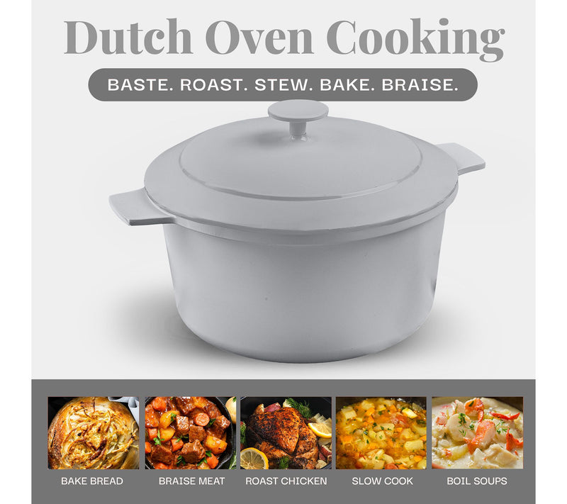 Gotham Steel 5 Quart Pot Nonstick Ceramic DutchOven With Lid — View 2
