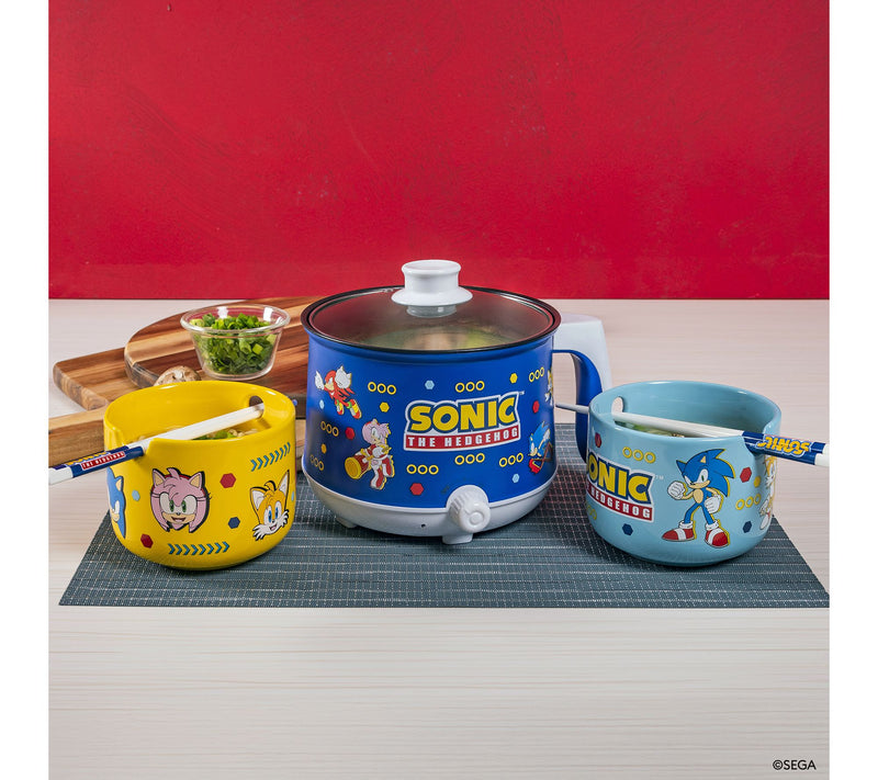 Uncanny Brands Sonic the Hedgehog 16-oz Hot Potw/ Accessories — View 5