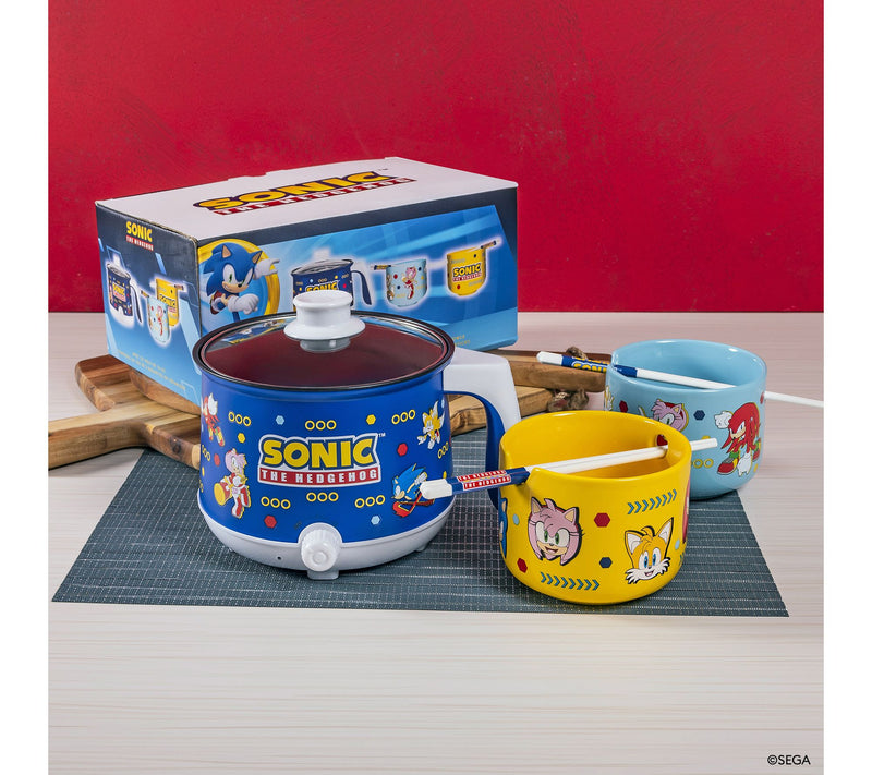 Uncanny Brands Sonic the Hedgehog 16-oz Hot Potw/ Accessories — View 8
