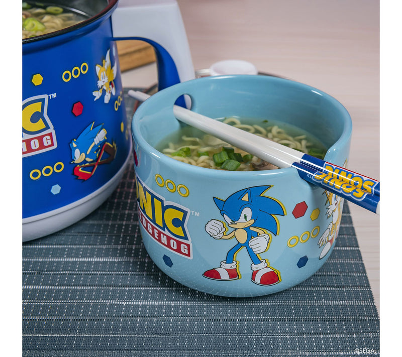Uncanny Brands Sonic the Hedgehog 16-oz Hot Potw/ Accessories — View 4