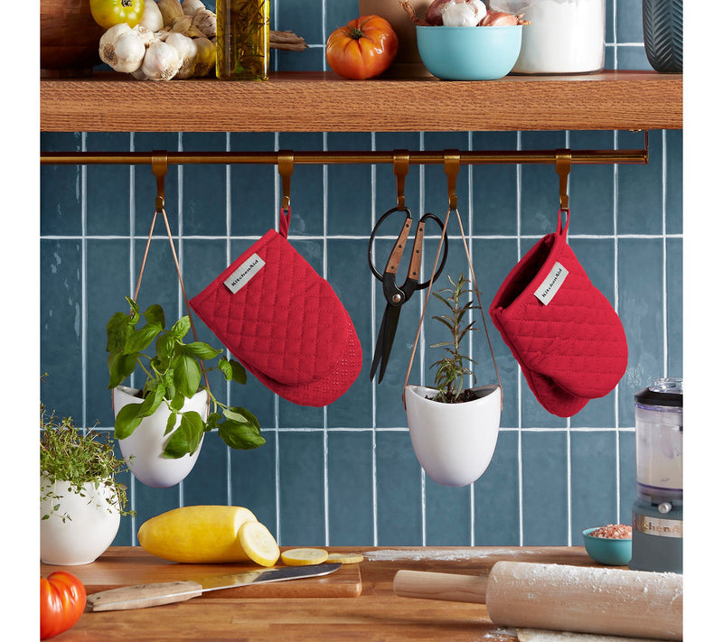 KitchenAid Asteroid Mini Oven Mitt 2-Pack Set — View 4