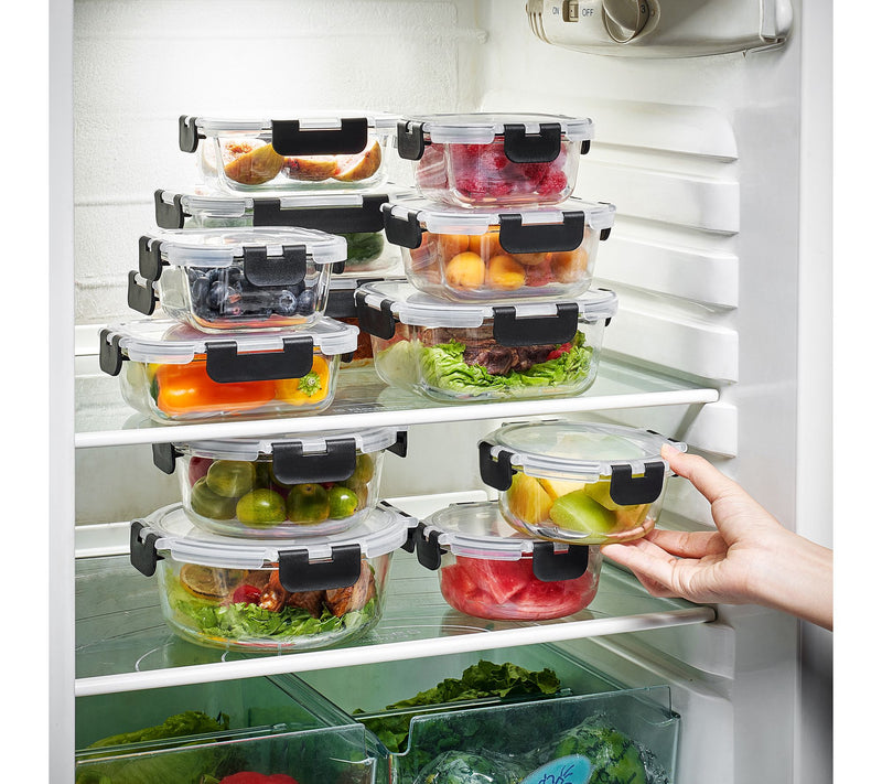 Sorbus 24-Piece Glass Food Storage Containers with Lids — View 4
