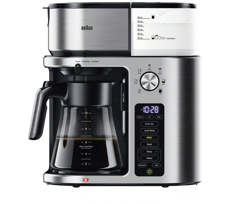 Braun MultiServe Plus 10- Cup Pod Free Drip Coffee Maker — View 2