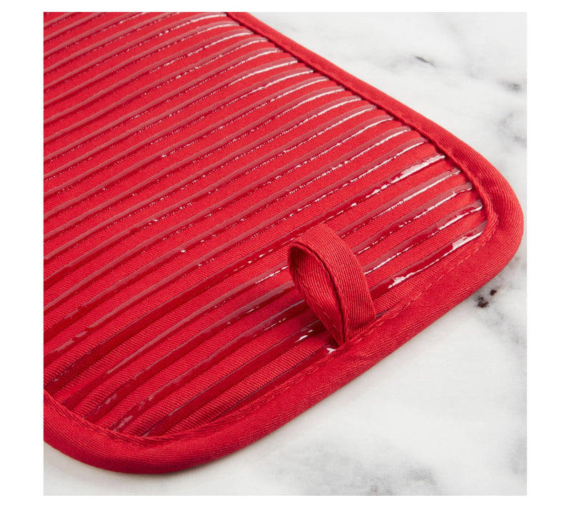 KitchenAid Quilted Cotton Terry Cloth 4-Piece Set — View 8