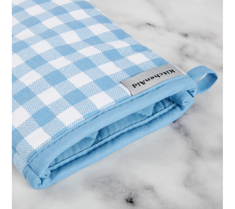 KitchenAid Gingham Oven Mitt 2-Pack Set — View 2