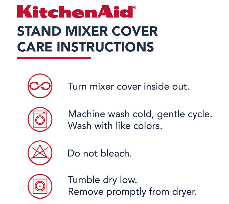 KitchenAid Fitted-Tilt-Head Solid Mixer Cover — View 8