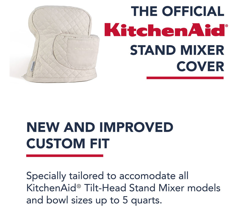 KitchenAid Fitted-Tilt-Head Solid Mixer Cover — View 7