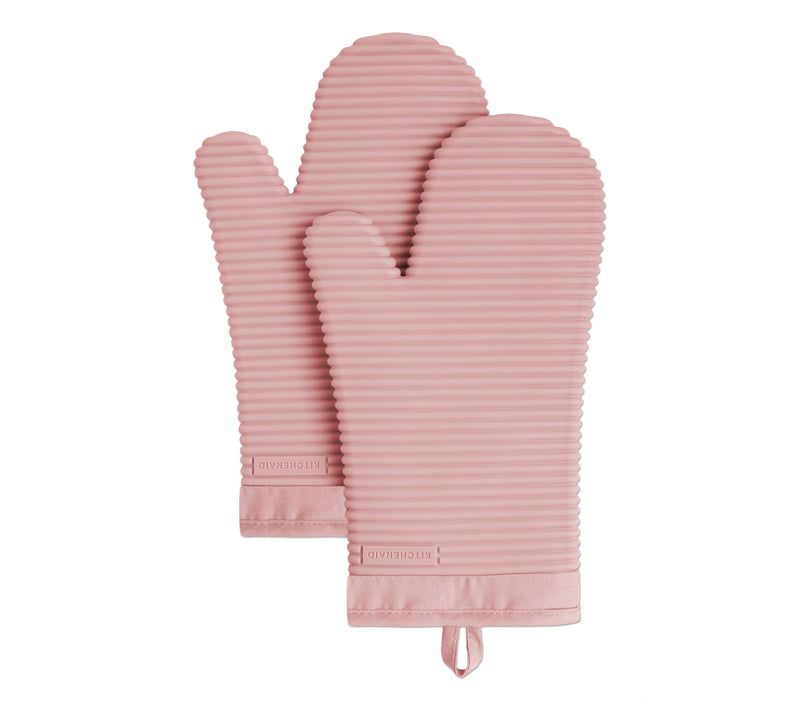 KitchenAid Ribbed Soft Silicone Oven Mitt 2 Pack-Set — View 31