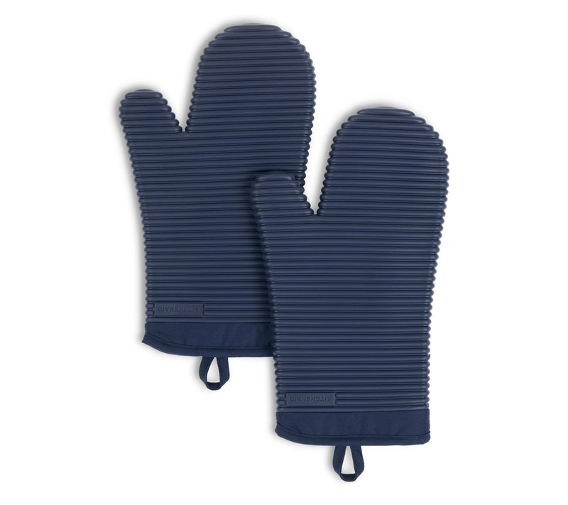 KitchenAid Ribbed Soft Silicone Oven Mitt 2 Pack-Set — View 41