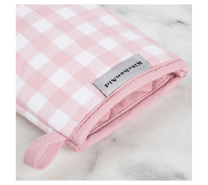 KitchenAid Gingham Mini Oven Mitt 2-Pack Set — View 2