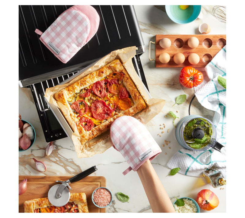 KitchenAid Gingham Mini Oven Mitt 2-Pack Set — View 5