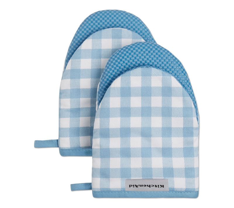 KitchenAid Gingham Mini Oven Mitt 2-Pack Set — View 21