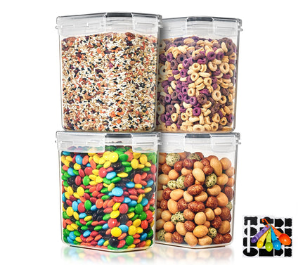 Sorbus Airtight Food Storage Containers with Lids 4-Pack