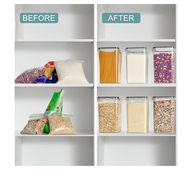 Sorbus 6-Pack Food Storage Containers with Airtight Lids — View 5