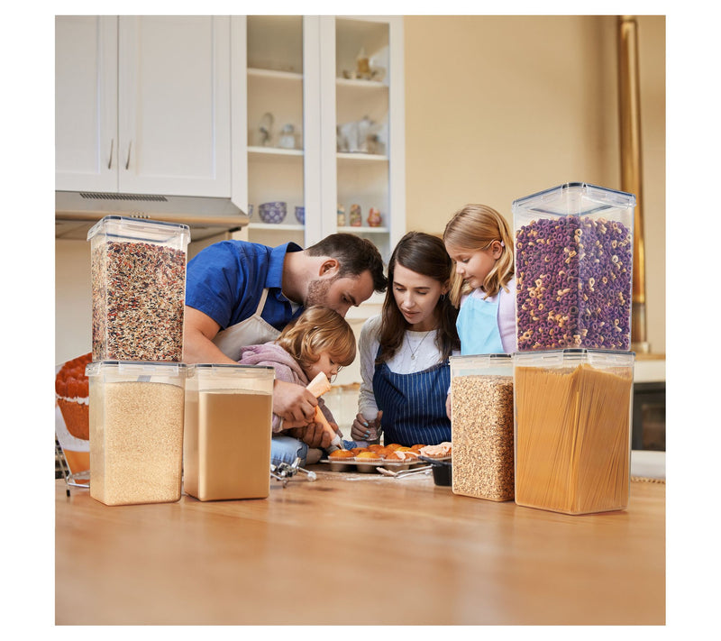 Sorbus 6-Pack Food Storage Containers with Airtight Lids — View 2