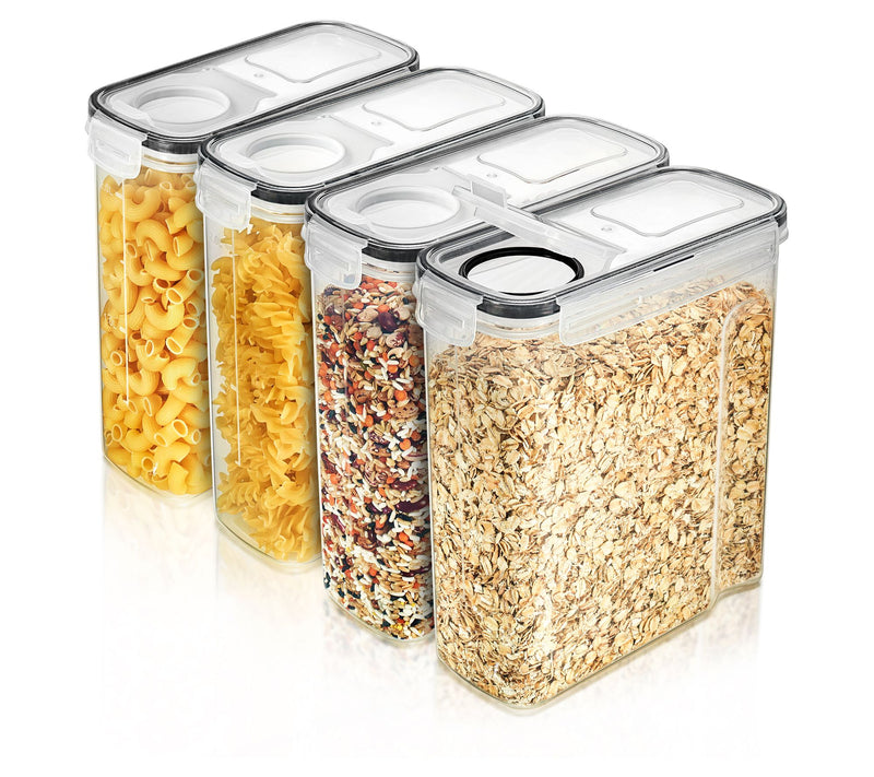 Sorbus Food Storage Dispensers with Airtight Lis 4-Pack — View 8