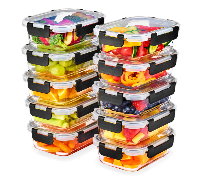 Sorbus Glass Meal Prep Containers with AirtightLids 10-Pack — Main view