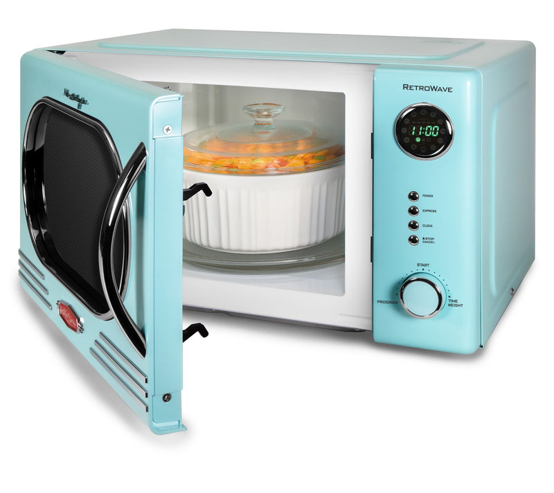 Nostalgia Retro 1.1 Cu Ft Countertop Microwave — View 5