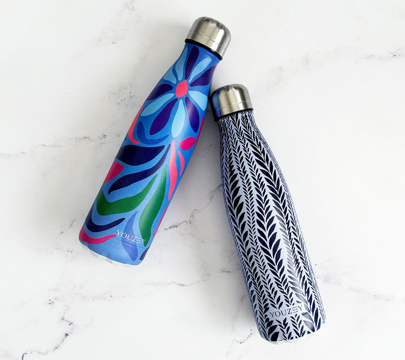 Youzey Stainless Steel Travel Water Bottle — View 2