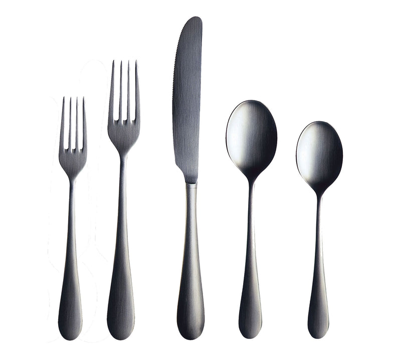 Mepra Natural 5 Piece Flatware Set - Ice — Main view