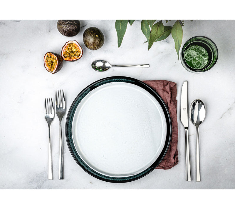 Mepra 5 Piece Stainless Steel Atena Flatware Set — View 3
