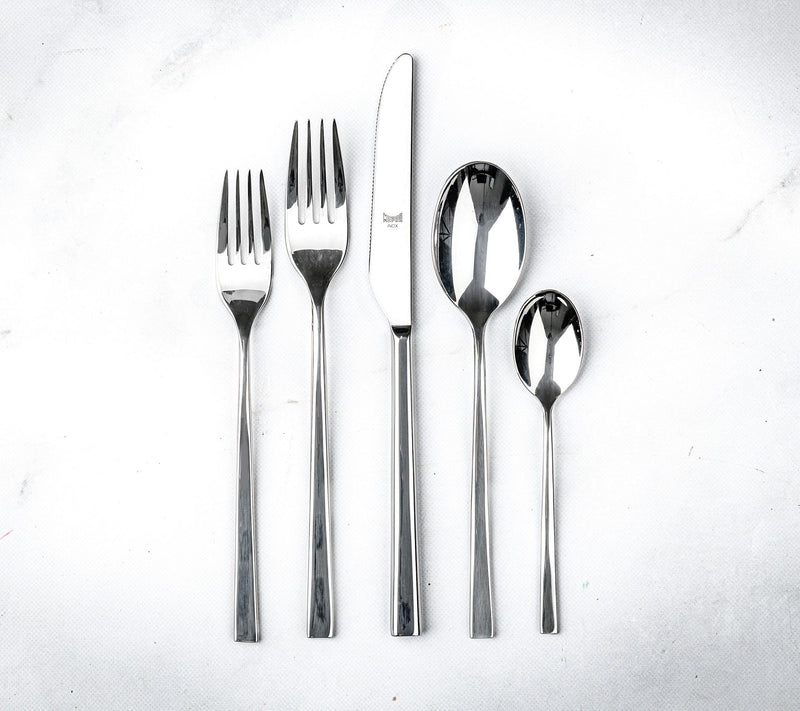 Mepra 5 Piece Stainless Steel Atena Flatware Set — View 2