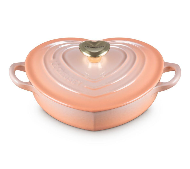Le Creuset 1.25-qt. Shallow Heart Cocotte with Heart Knob — View 11