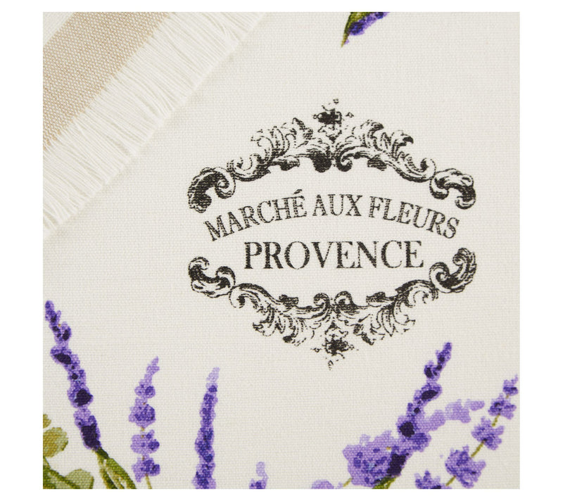 Design Imports Lavender Garland Embellished Table Runner — View 7
