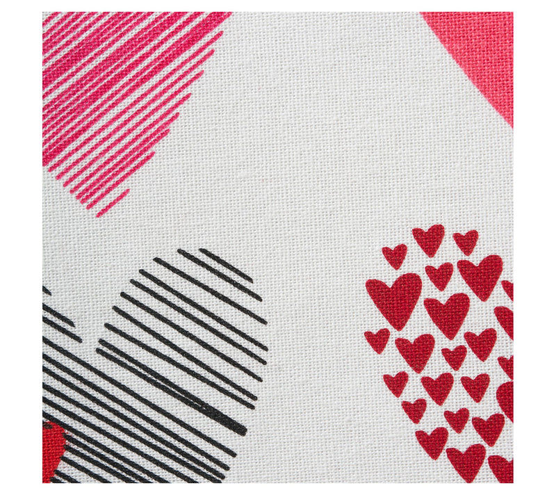 Design Imports Hearts Collage Printed Kitchen Towels Set of 2 — View 8