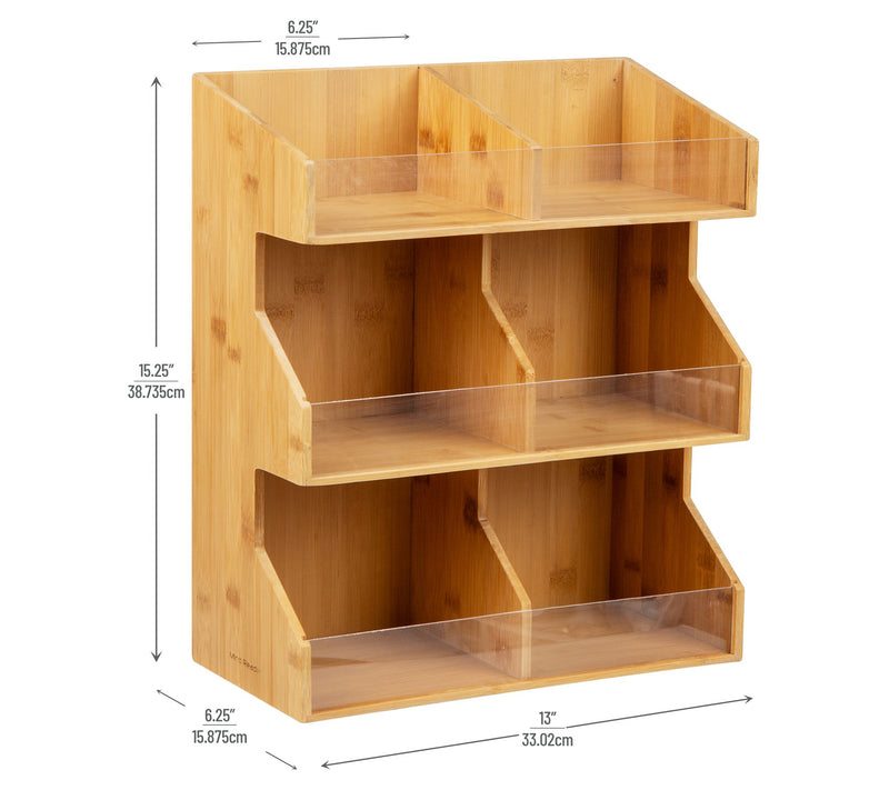 Mind Reader 3 Tier Coffee Pod Condiment Countertop Organizer — View 3