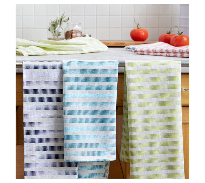 RSVP Dobby Kitchen Towel Set of 6 — View 2