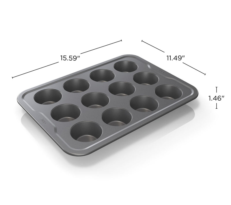 Ninja NeverStick Essential 12 Cup Muffin Pan — View 4
