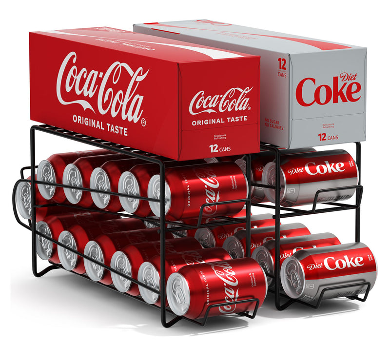 Sorbus Soda Can Rack Beverage Dispenser 2 Pack — View 2
