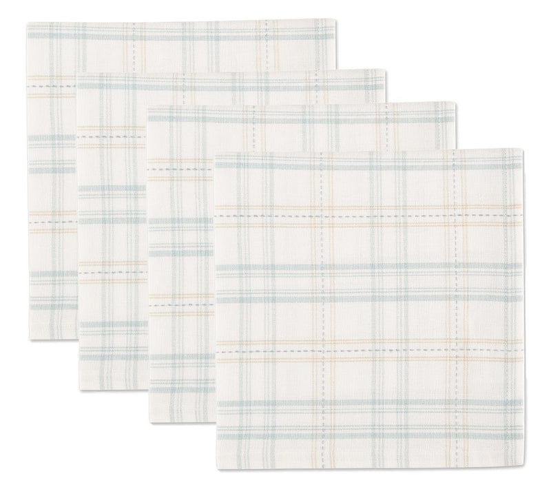 Design Imports Cottontail Garden Plaid Napkin Set of 4 — View 6