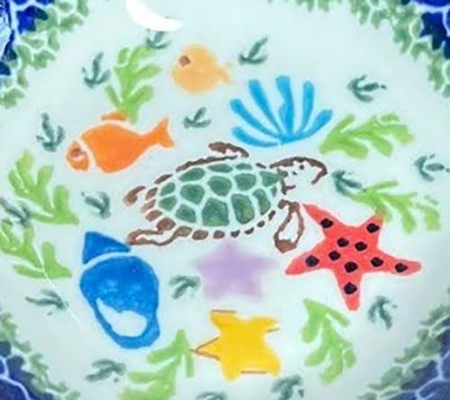 Lidia's Polish Pottery Small Flower Bowl — View 2