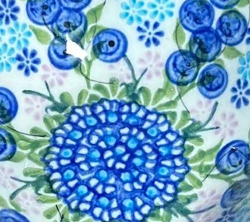 Lidia's Polish Pottery Small Flower Bowl — View 3