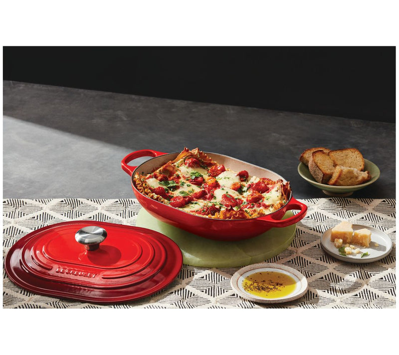 Le Creuset 3.75-qt Signature Cast-Iron Oval Casserole w/Lid — View 26