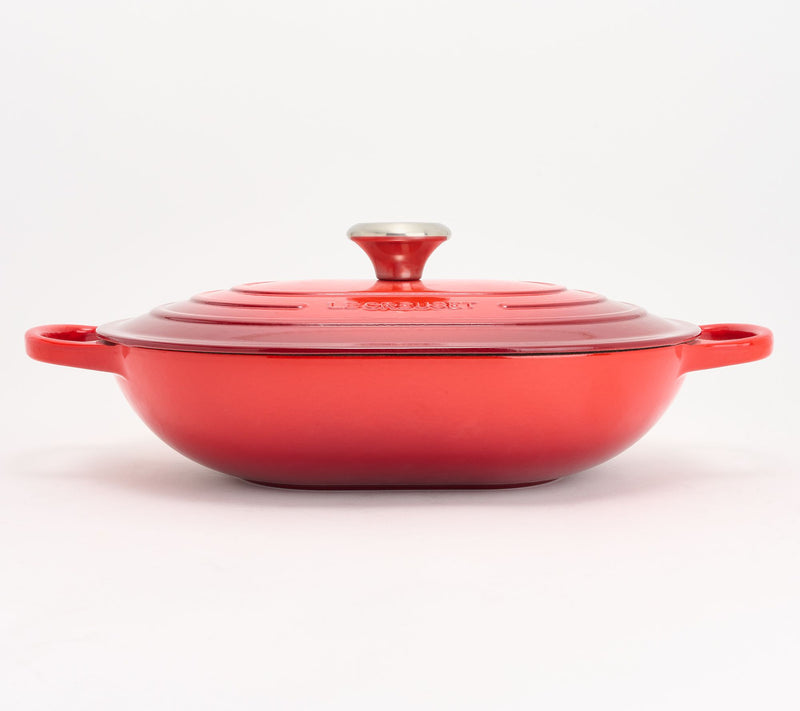 Le Creuset 3.75-qt Signature Cast-Iron Oval Casserole w/Lid — View 23