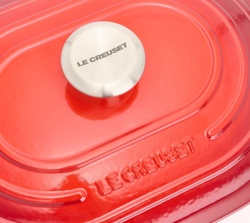 Le Creuset 3.75-qt Signature Cast-Iron Oval Casserole w/Lid — View 24