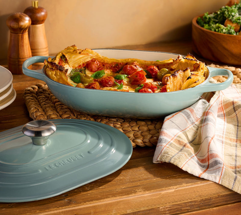 Le Creuset 3.75-qt Signature Cast-Iron Oval Casserole w/Lid — View 27
