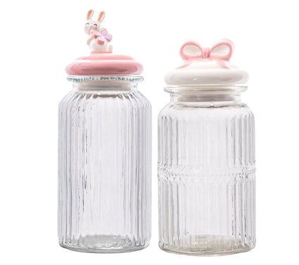 10 Strawberry Decorative Knob Canister Sets