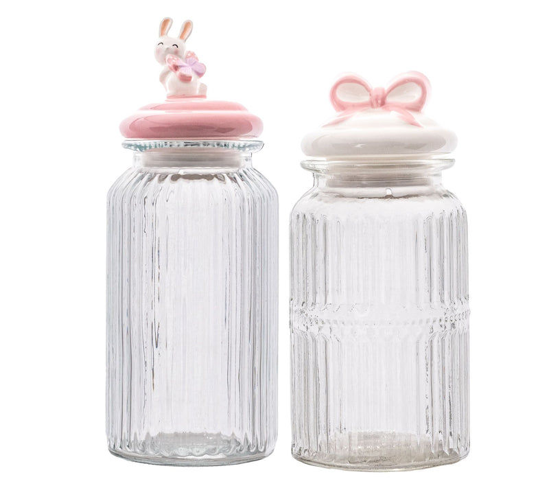 10 Strawberry Decorative Knob Canister Sets — Main view
