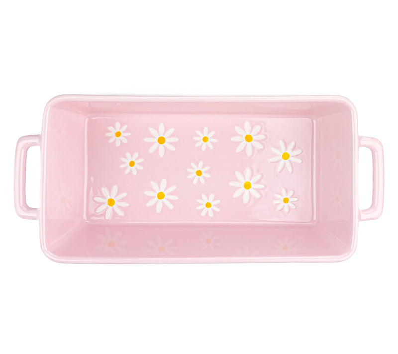 10 Strawberry Street Daisy Polka Dot Loaf Pan Baker — View 2