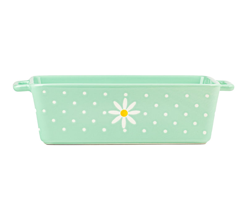 10 Strawberry Street Daisy Polka Dot Loaf Pan Baker — View 11